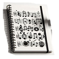 Compre tinta CADERNOS DE MÚSICA
