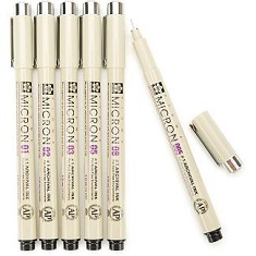Compre tinta Sakura Pigma Micron Negro