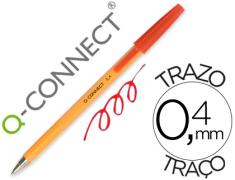 PEN Q-CONNECT RED PONTO FINO 0,4 mm