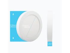 LUZ DE TETO CIRCULAR LED E6 SLIM / 20W LUZ NATURAL 4000K (D246,5 * H34,5mm) ESTRUTURA DE SUPERFÍCIE BRANCA