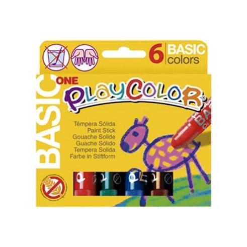 SÓLIDO TEMPERATURA PLAYCOLOR BÁSICO 6 CORES