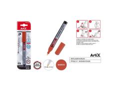 MARCADOR DE TINTA ARTIX CASTANHO ACRÍLICO