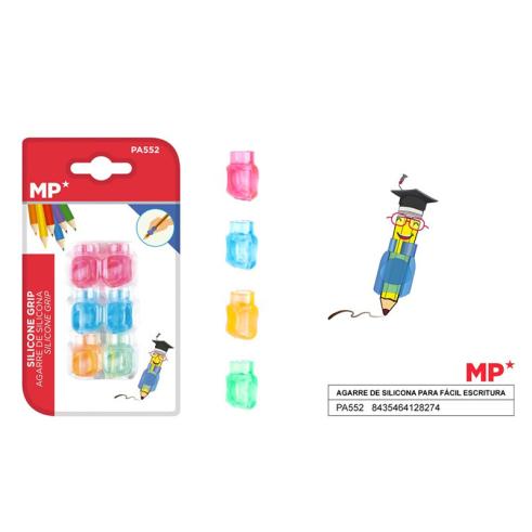 Adaptador de Lápis de Silicone 6u para Crianças