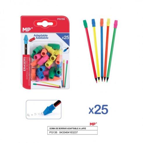 Borracha Adaptável a Lápis 25u