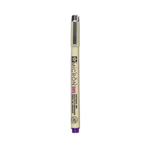 Rotulador Sakura Pigma Micron Púrpura 0,20mm