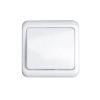 Interruptor de Parede Branco 2 Vias e 1 Chave