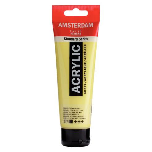 Amsterdam Pintura Acrílica Amarillo Niquel Titanio 120 ml