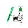 Marcador de Giz Líquido Verde limpeza úmida