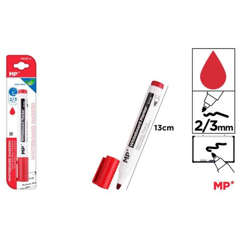 Marcador Quadro Vermelho Bolha