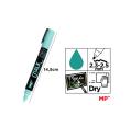 Marcador de giz líquido Turquesa, lavagem a seco
