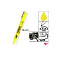 Marcador de Giz Líquido Amarelo limpeza úmida