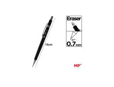 Lápis Mecânico Metálico 0,7 mm Preto