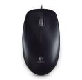 Mouse Logitech B100 USB 800 dpi de 3 botões com cabo de 1,80 m