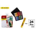 Conjunto de Tinta Pastel a óleo 24 Cores