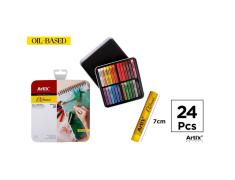 Conjunto de Tinta Pastel a óleo 24 Cores