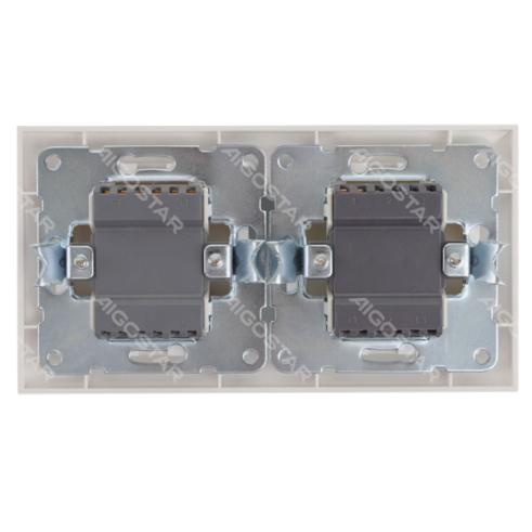 Interruptor de luz de 2 vias + 2 Interruptores de 2 Vias