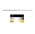 MTN Pack Marcador Acrílico Metálico 3u 2mm (Plata, Oro, Negro)