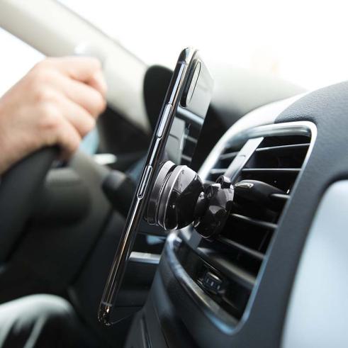 Suporte Magnético Endereçável Azul para carro móvel