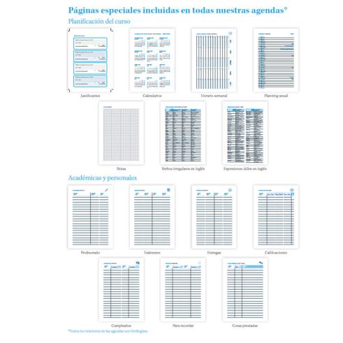 Capa Plástica A5 do Planejador Escolar 22-23 Semanas