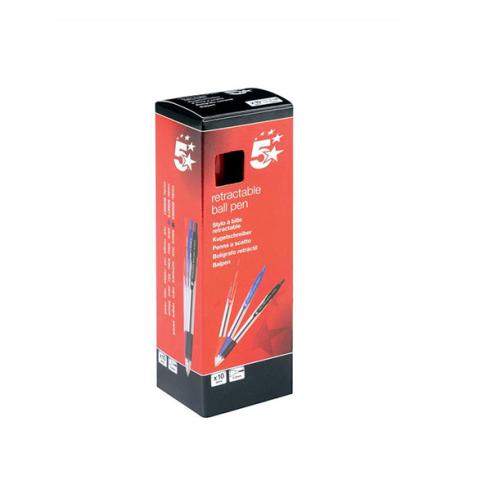 5 * LINHA DE CANETA RETRÁTIL 0,5 MM. PRETO