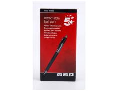 5 * LINHA DE CANETA RETRÁTIL 0,5 MM. PRETO
