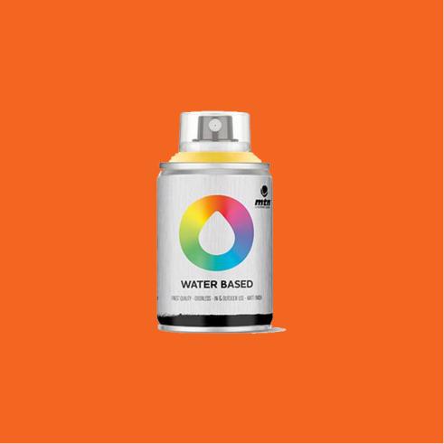Spray de Pintura MTN Water Based Naranja (100 ml)