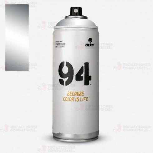 Spray de Pintura Montana Colors MTN 94 Plata Joya
