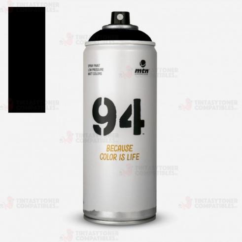 Spray de Pintura Montana Colors MTN 94 RV-9011 Negro