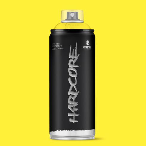 Spray de Pintura Montana Colors Hardcore RV-20 Amarillo Fiesta