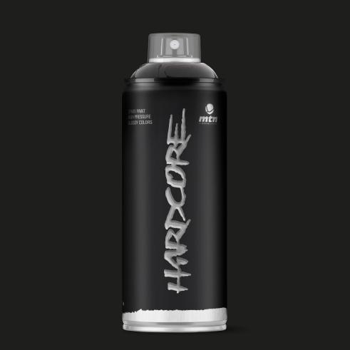Spray de Pintura Montana Colors Hardcore Negro Satinado