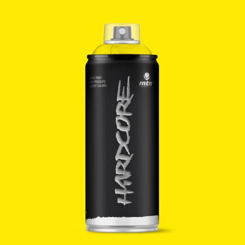 Spray de Pintura Montana Colors Hardcore RV-1021 Amarillo Claro