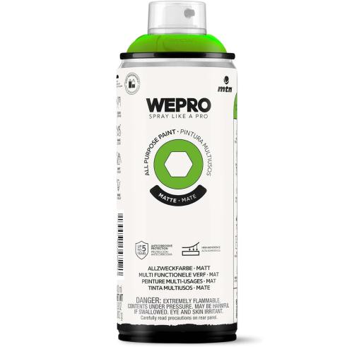 Spray MTN WEPRO Solvent Mate Verde Flúor