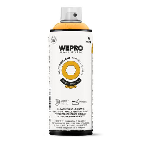 Spray MTN WEPRO Solvent Brillante AMARILLO CALIFORNIA - RAL 1028