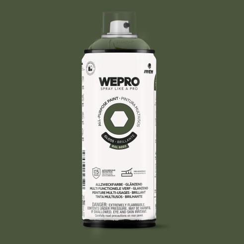 Spray MTN WEPRO Solvent Brillante VERDE RUGBY - RAL 6003