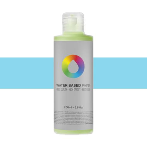 MTN Water Based Paint Phthalo Blue Light 200 ml