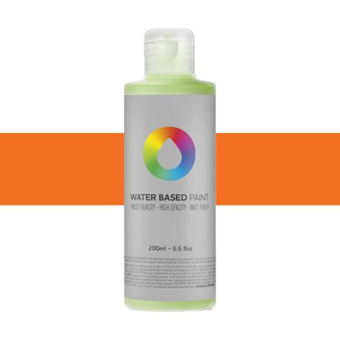 MTN Water Based Paint Azo Orange 200 ml