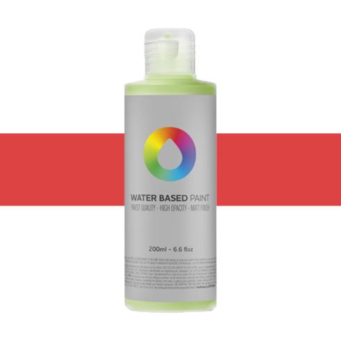 MTN Water Based Paint Naphtol Red 200 ml