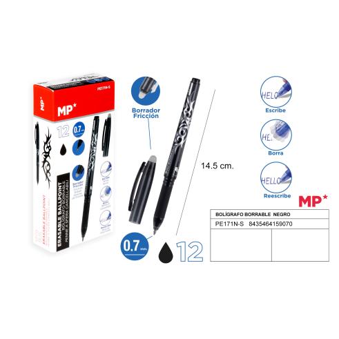 APAGÁVEL PEN BLACK MP