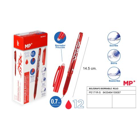 RED ERASABLE PEN MP