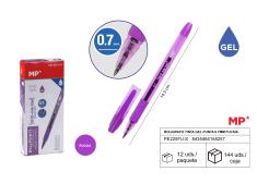 Caneta De Tinta Gel Fúcsia 0.7mm MP
