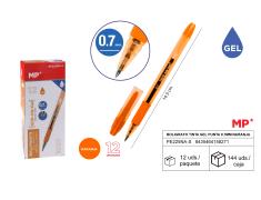 TINTA DE GEL PONTO DE CANETA 0,7 mm LARANJA MP