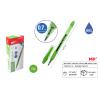 Caneta de tinta de gel verde claro 0,7mm MP