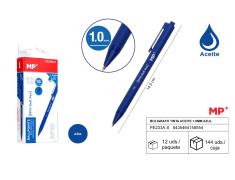 PEN INK OIL 1.0mm BLUE MP