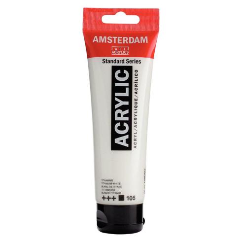 Amsterdam Pintura Acrílica Blanco Titanio 120 ml
