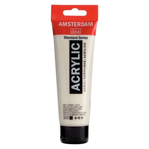 Amsterdam Pintura Acrílica Amarillo Nápoles Claro 120 ml