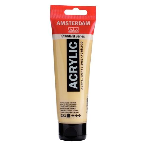 Amsterdam Pintura Acrílica Amarillo Nápoles Oscuro 120 ml