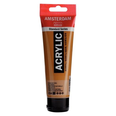 Amsterdam Pintura Acrílica Tierra di Siena Natural 120 ml
