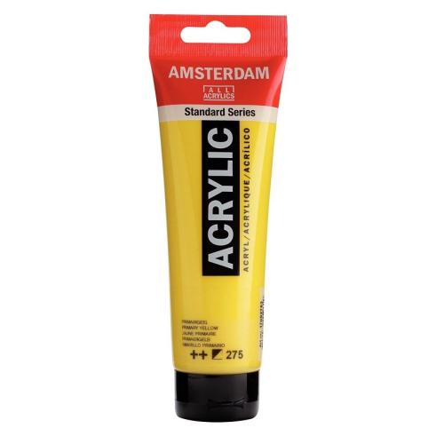 Amsterdam Pintura Acrílica Amarillo Primario 120 ml