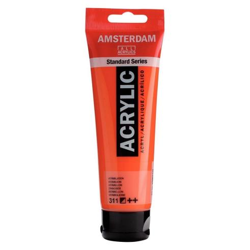 Amsterdam Pintura Acrílica Bermellón 120 ml