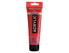 Amsterdam Pintura Acrílica Rojo Transparente Medio 120 ml